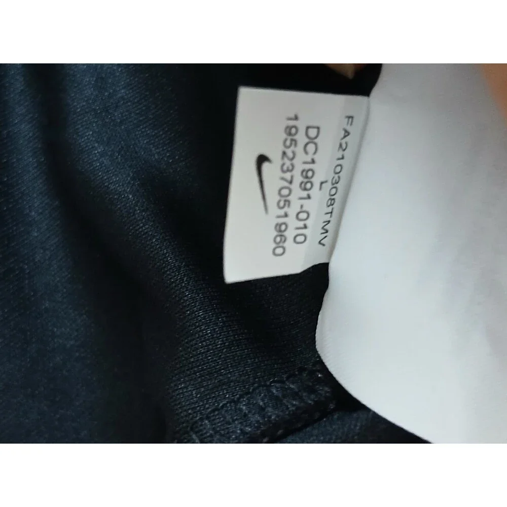 Nike Golf Dri-FIT Polo Womens Size L Black Dan-O's Seasoning Embroidered NWT